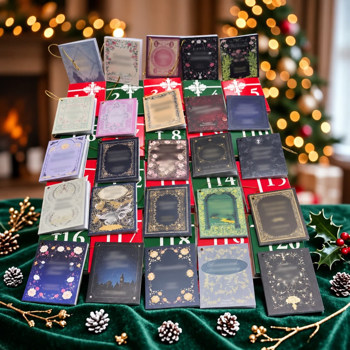 🔥 566 Already Sold! 📚 2026 Mini Book Ornament Advent Calendar | Buy 2, FREE UK Delivery✈️
