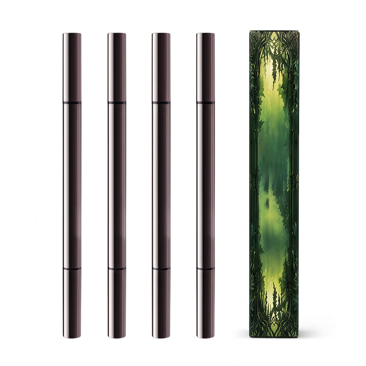 🎁 Buy 1 Get 1 FREE ✨ 2-in-1 Waterproof Eyeliner — Sharp Wings, Fix Mistakes in Seconds