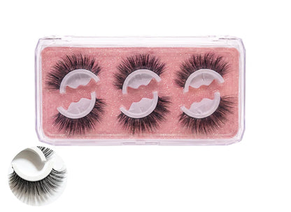 🔥Buy 3 Get 2 FREE 👁️ 3-Second Self-Adhesive False Eyelashes ✨ No Glue & Reusable