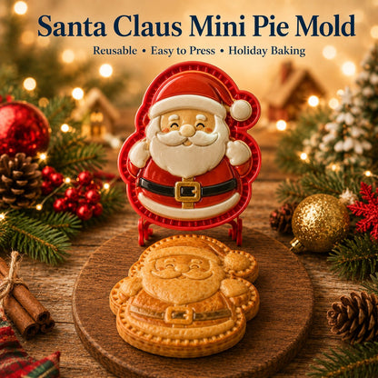 🎁 BUY 1 GET 1 FREE — 16-Design Christmas Mini Pie Mold Set 🎄 Make Santa, Snowman & Reindeer Pies in Minutes ✨