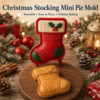 🎁 BUY 1 GET 1 FREE — 16-Design Christmas Mini Pie Mold Set 🎄 Make Santa, Snowman & Reindeer Pies in Minutes ✨