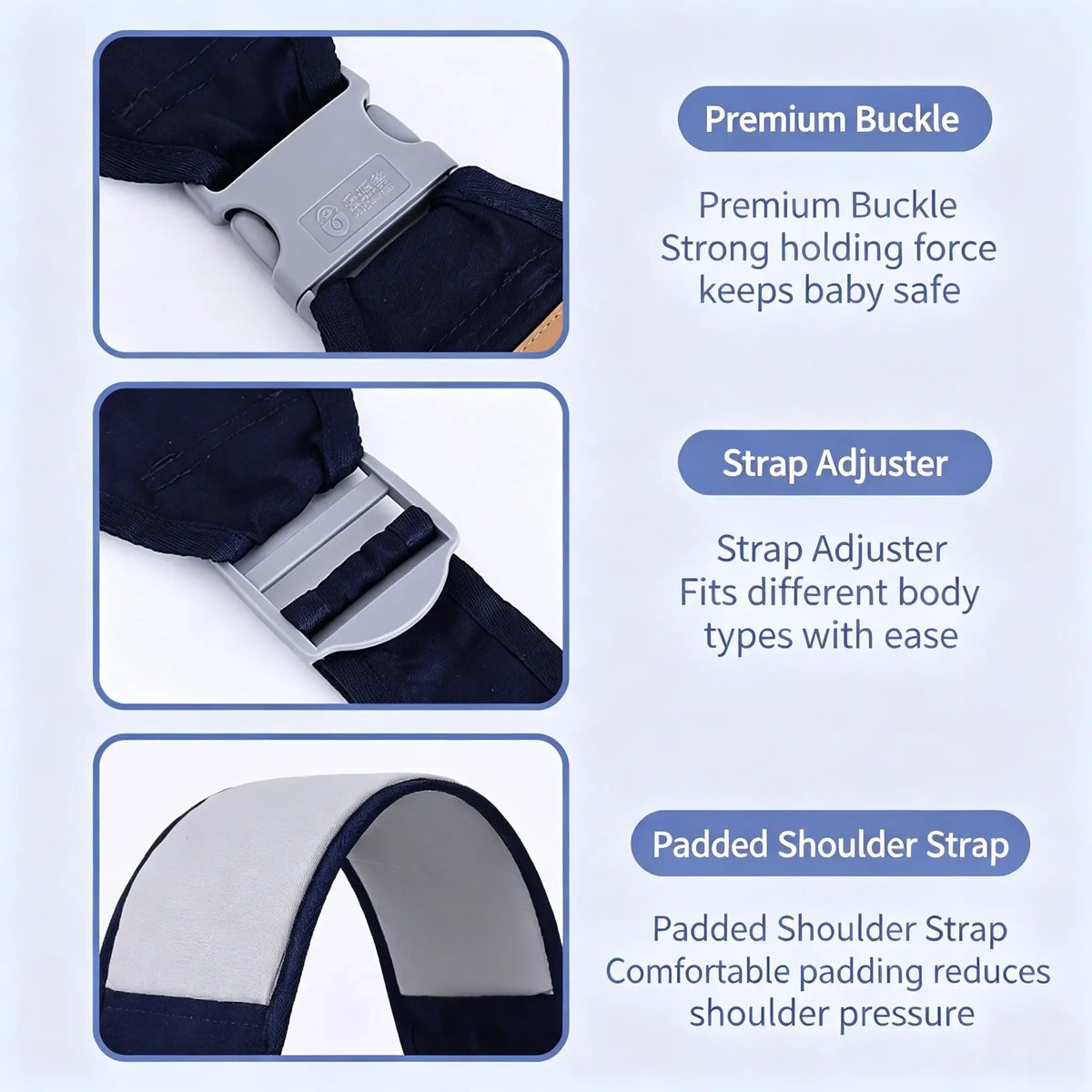 Dropaurase® Baby Carrier – Carry Baby Close, Keep Your Hands Free