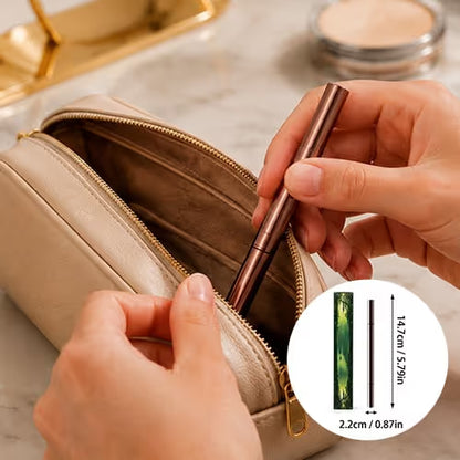 🎁 Buy 1 Get 1 FREE ✨ 2-in-1 Waterproof Eyeliner — Sharp Wings, Fix Mistakes in Seconds