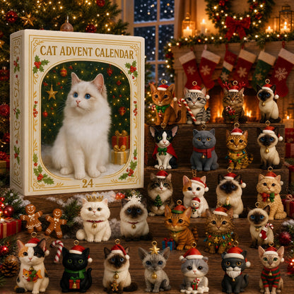 2026 Cat Advent Calendar – 24 Festive Cat Figures for the Christmas Countdown