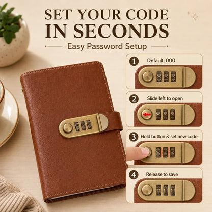 Dropaurase™ Locking Banknote Collection Booklet