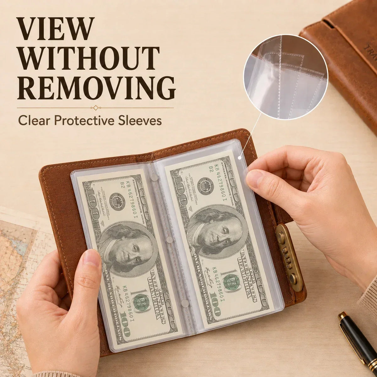 Dropaurase™ Locking Banknote Collection Booklet
