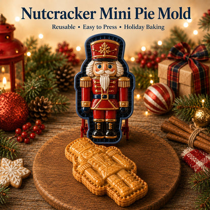 🎁 BUY 1 GET 1 FREE — 16-Design Christmas Mini Pie Mold Set 🎄 Make Santa, Snowman & Reindeer Pies in Minutes ✨