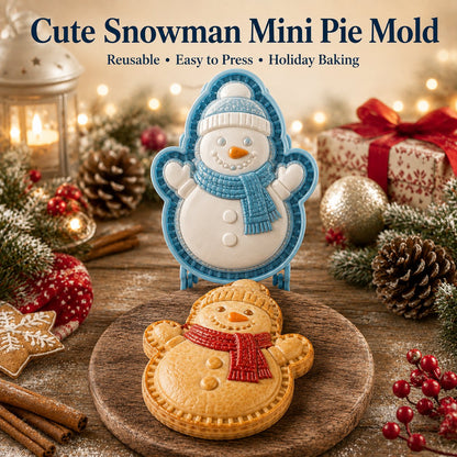 🎁 BUY 1 GET 1 FREE — 16-Design Christmas Mini Pie Mold Set 🎄 Make Santa, Snowman & Reindeer Pies in Minutes ✨