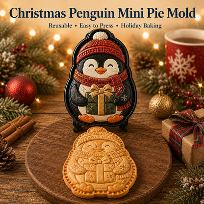 🎁 BUY 1 GET 1 FREE — 16-Design Christmas Mini Pie Mold Set 🎄 Make Santa, Snowman & Reindeer Pies in Minutes ✨