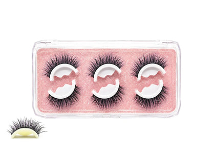 🔥Buy 3 Get 2 FREE 👁️ 3-Second Self-Adhesive False Eyelashes ✨ No Glue & Reusable