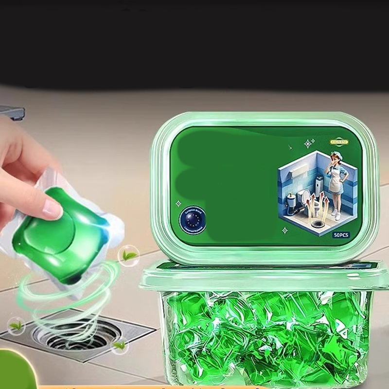 🎁 BUY 1 GET 1 FREE 🔥 Bye-Bye Drain Odors 💧 Bio-Enzyme Drain Pods — Drop In Freshen Up No Scrubbing