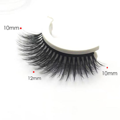 🔥Buy 3 Get 2 FREE 👁️ 3-Second Self-Adhesive False Eyelashes ✨ No Glue & Reusable