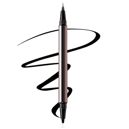 🎁 Buy 1 Get 1 FREE ✨ 2-in-1 Waterproof Eyeliner — Sharp Wings, Fix Mistakes in Seconds