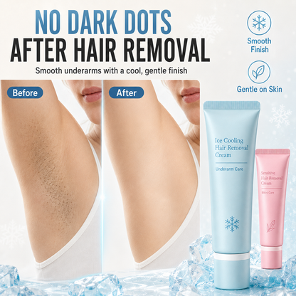 🎁 BUY 3 GET 2 FREE ✨ Gentle All-Over Body Hair Removal Cream with Glycerin + Urea – Smooth, Soft Skin