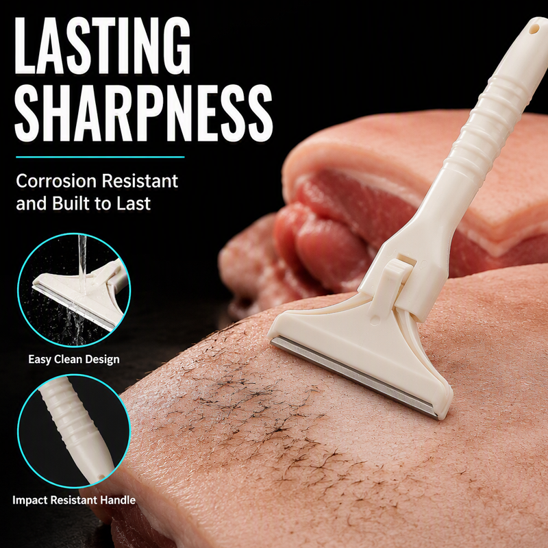 🎁 BUY 1 GET 1 FREE! 🔥 Meat Scraper – Easy Fat & Silverskin Removal for Beef, Pork & Brisket 🥩